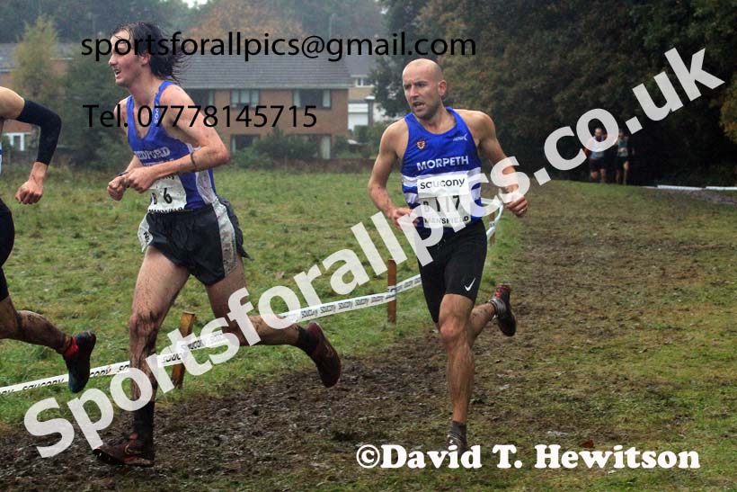 Senior Mens 2023 National Cross Country Relays, Berry Hill Park, Mansfield.  Photo: David T. Hewitson/Sports for All Pics